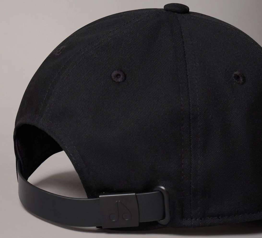 Cotton Metal Icon Logo Black Cap