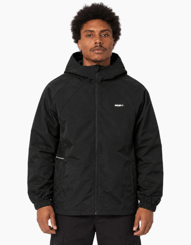 HUF All Caps Black Shell Jacket