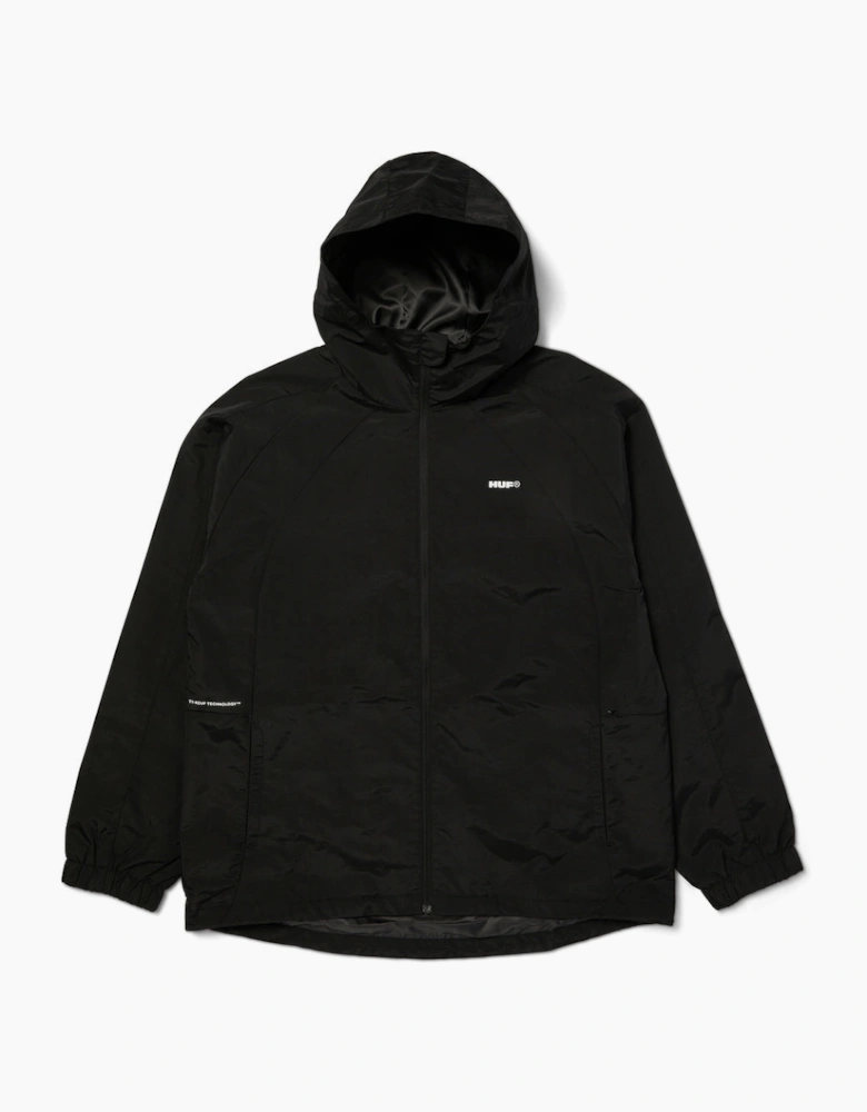 HUF All Caps Black Shell Jacket