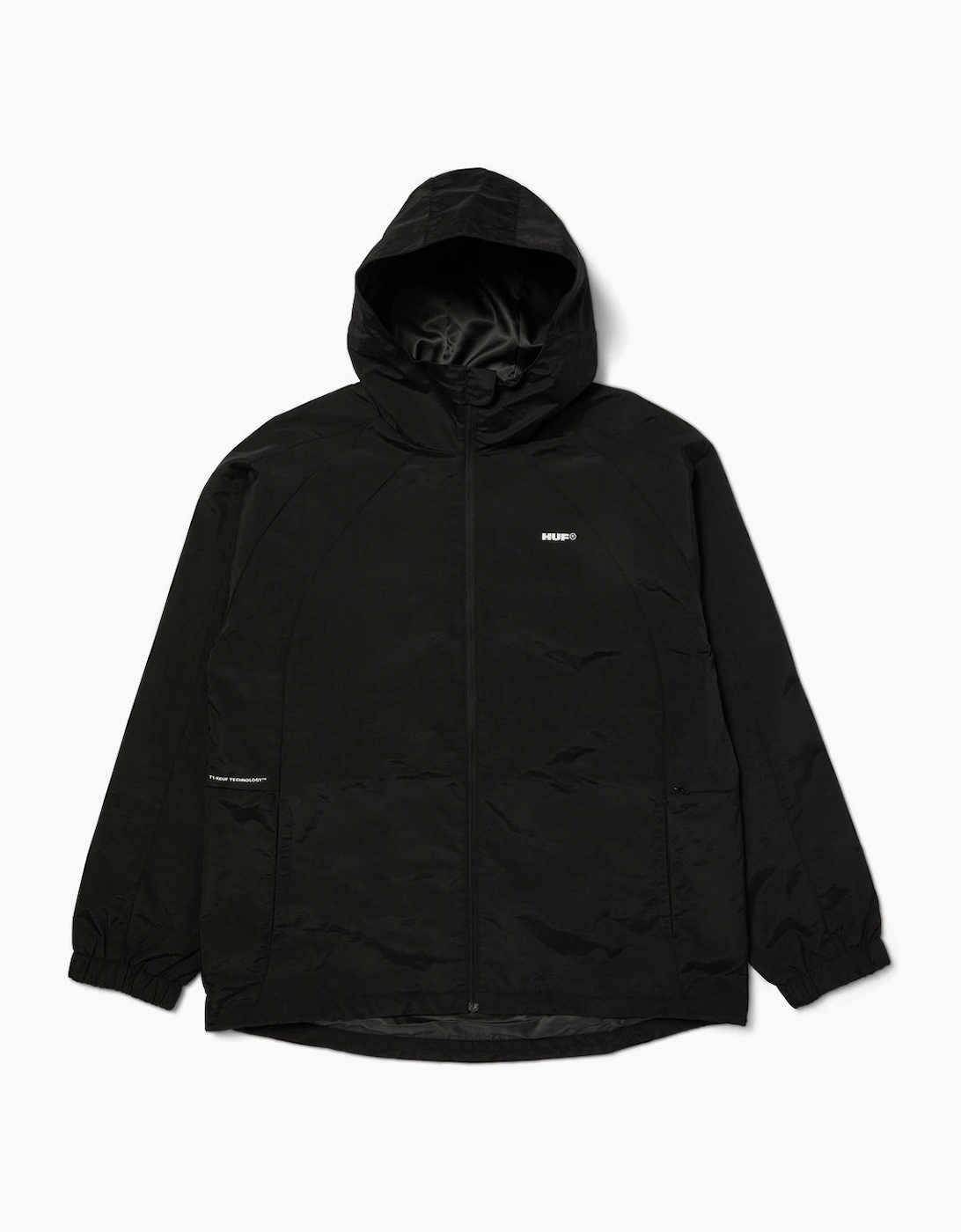 HUF All Caps Black Shell Jacket
