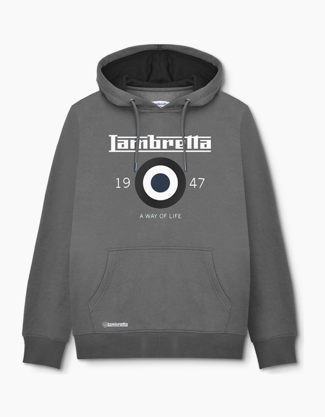 Lambretta Mens Target Pullover Hoodie