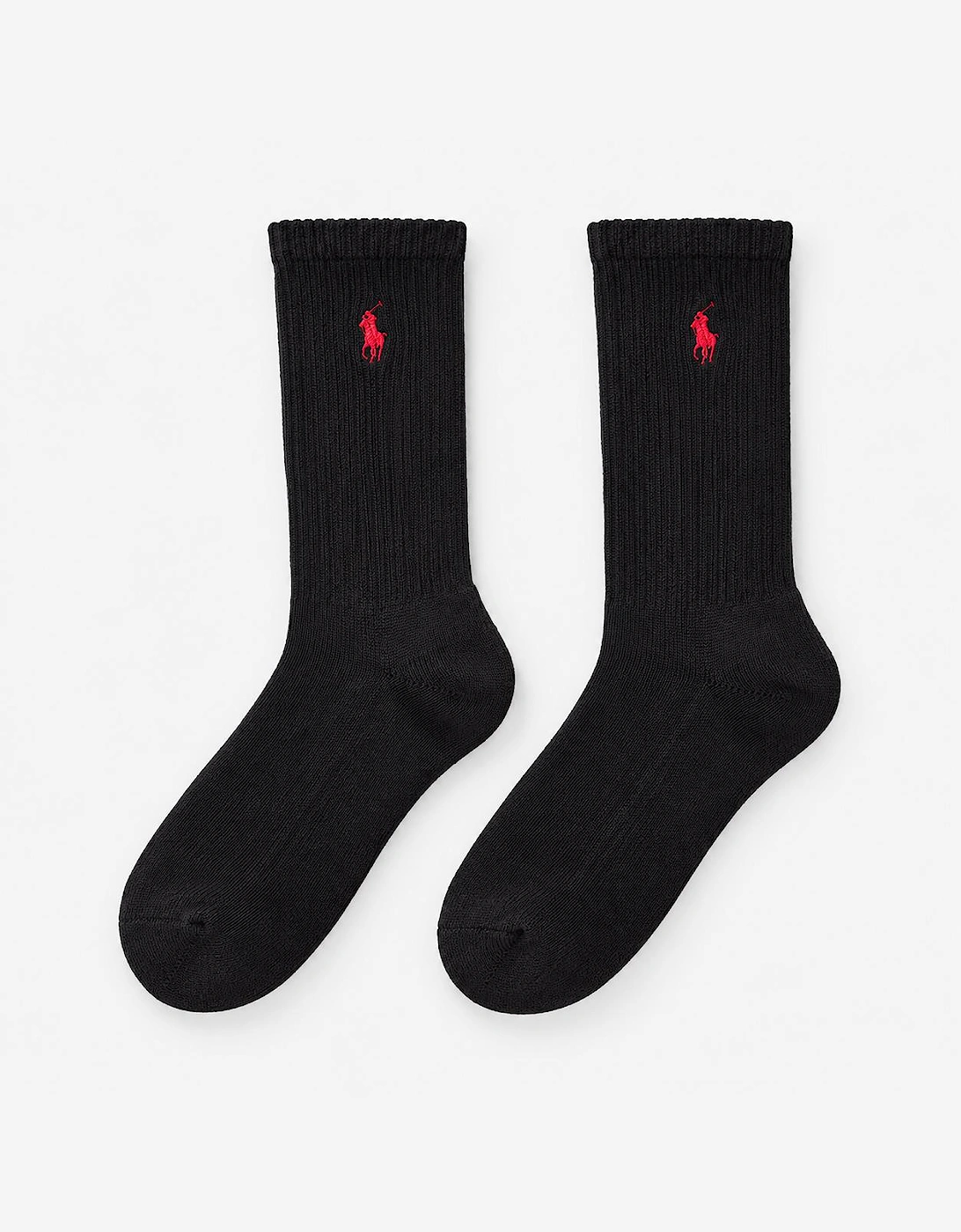 Polo Ralph Lauren PRF CTN ICN Mens Crew Socks Polo Black Multi