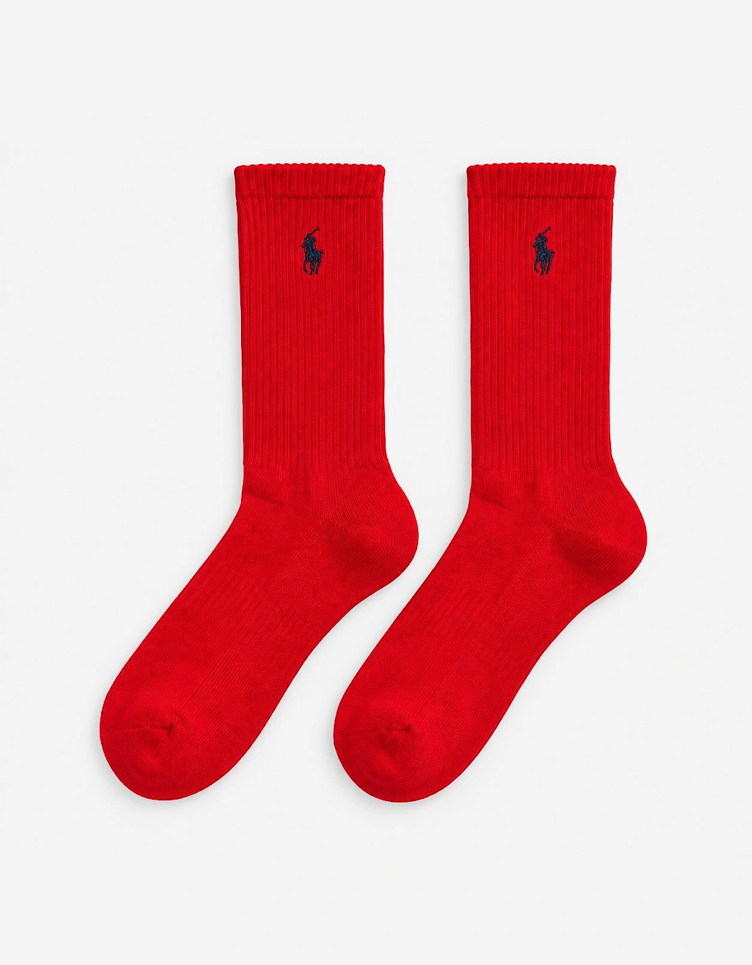 Polo Ralph Lauren PRF CTN ICN Mens Crew Socks Polo Black Multi