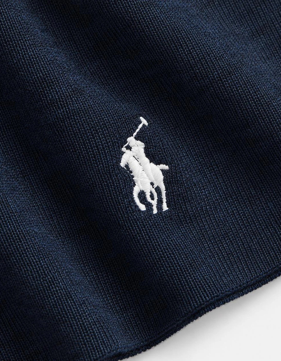 Polo Ralph Lauren SWEATER Mens Beanie & Scarf Navy Heather