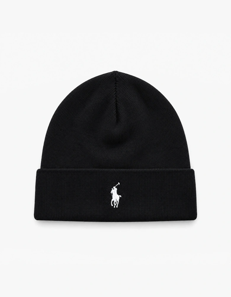 Polo Ralph Lauren SWEATER Mens Beanie & Scarf Polo Black