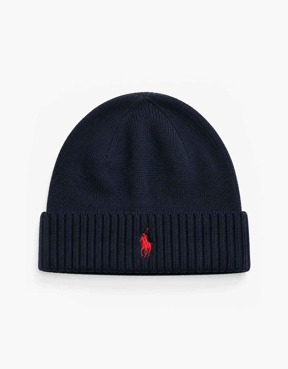 Polo Ralph Lauren Hat and Scarf Set Mens Beanie Hunter Navy