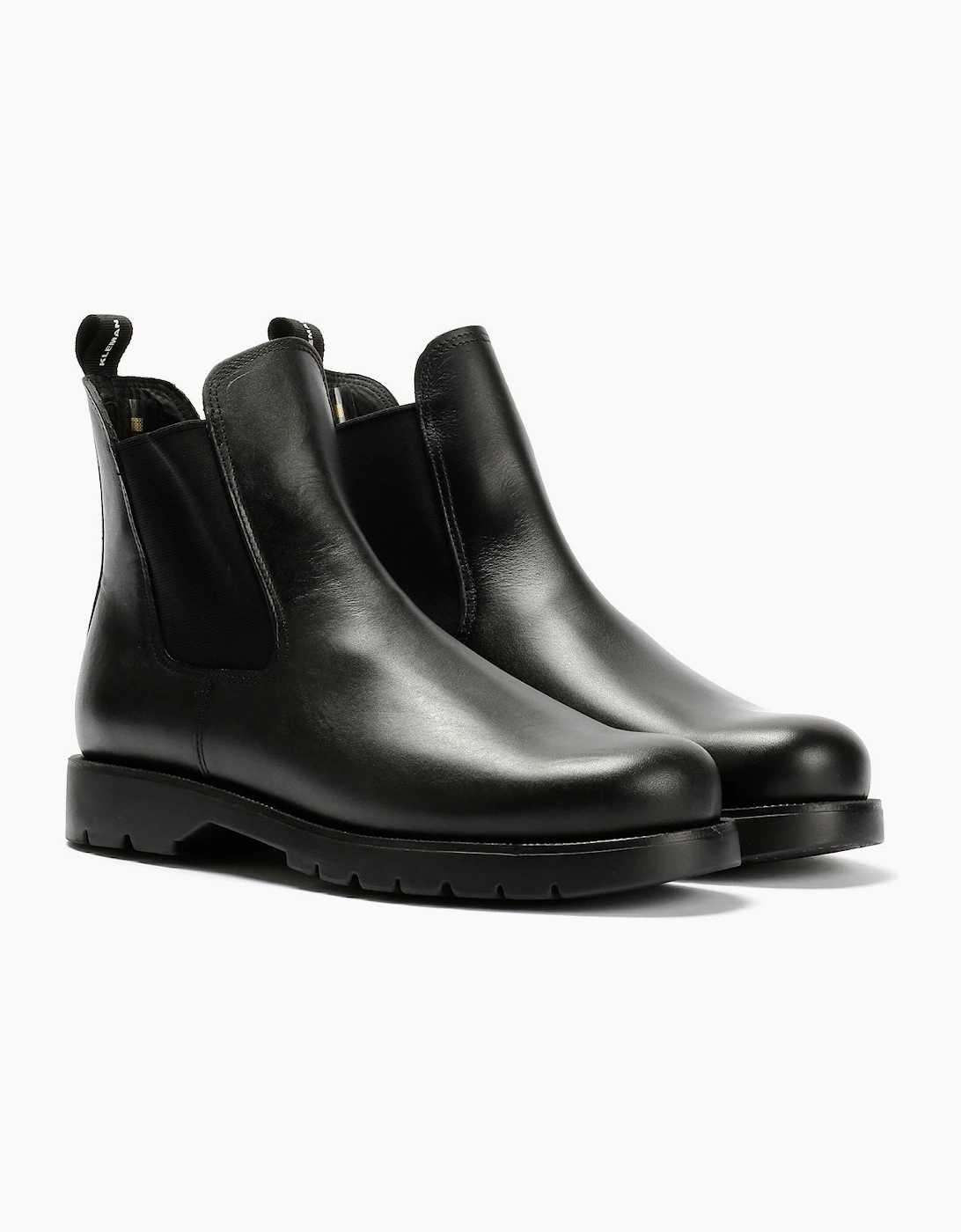 Kleman Tonnant Leather Men's Black Chelsea Boots