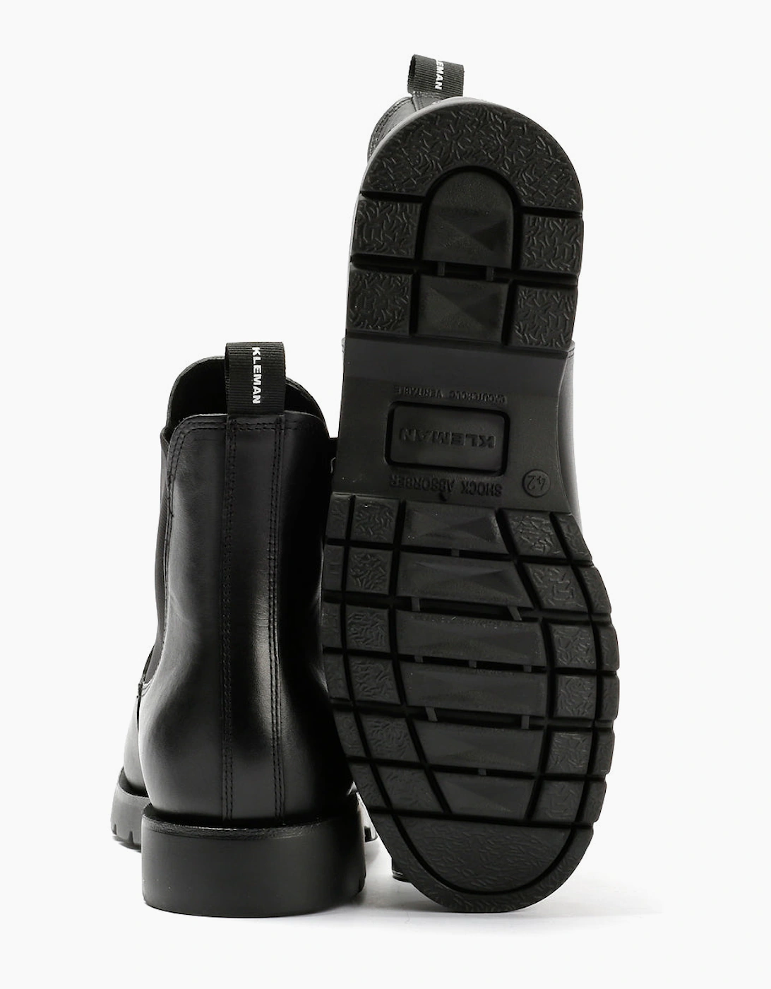 Kleman Tonnant Leather Men's Black Chelsea Boots