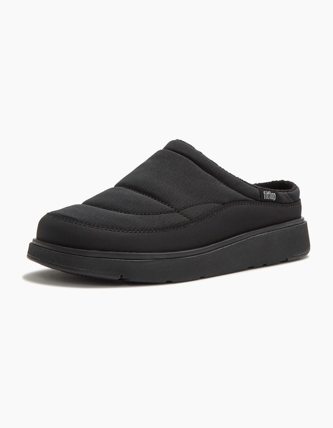 Fitflop Gen-FF Padded Polyester Women's All Black Mules