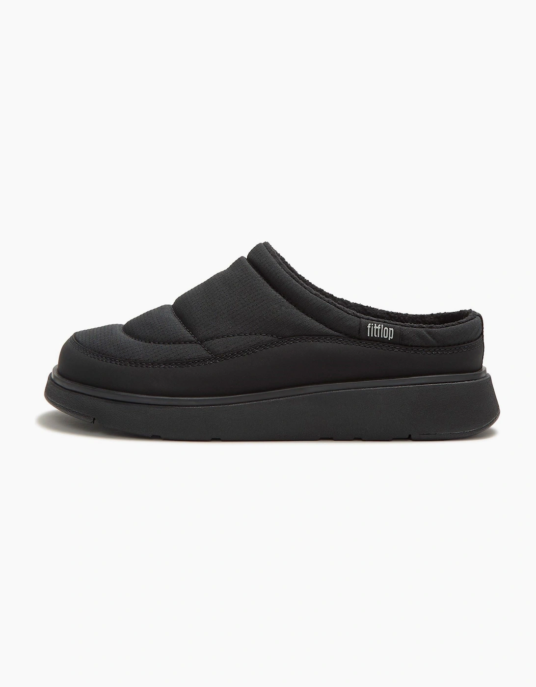 Fitflop Gen-FF Padded Polyester Women's All Black Mules