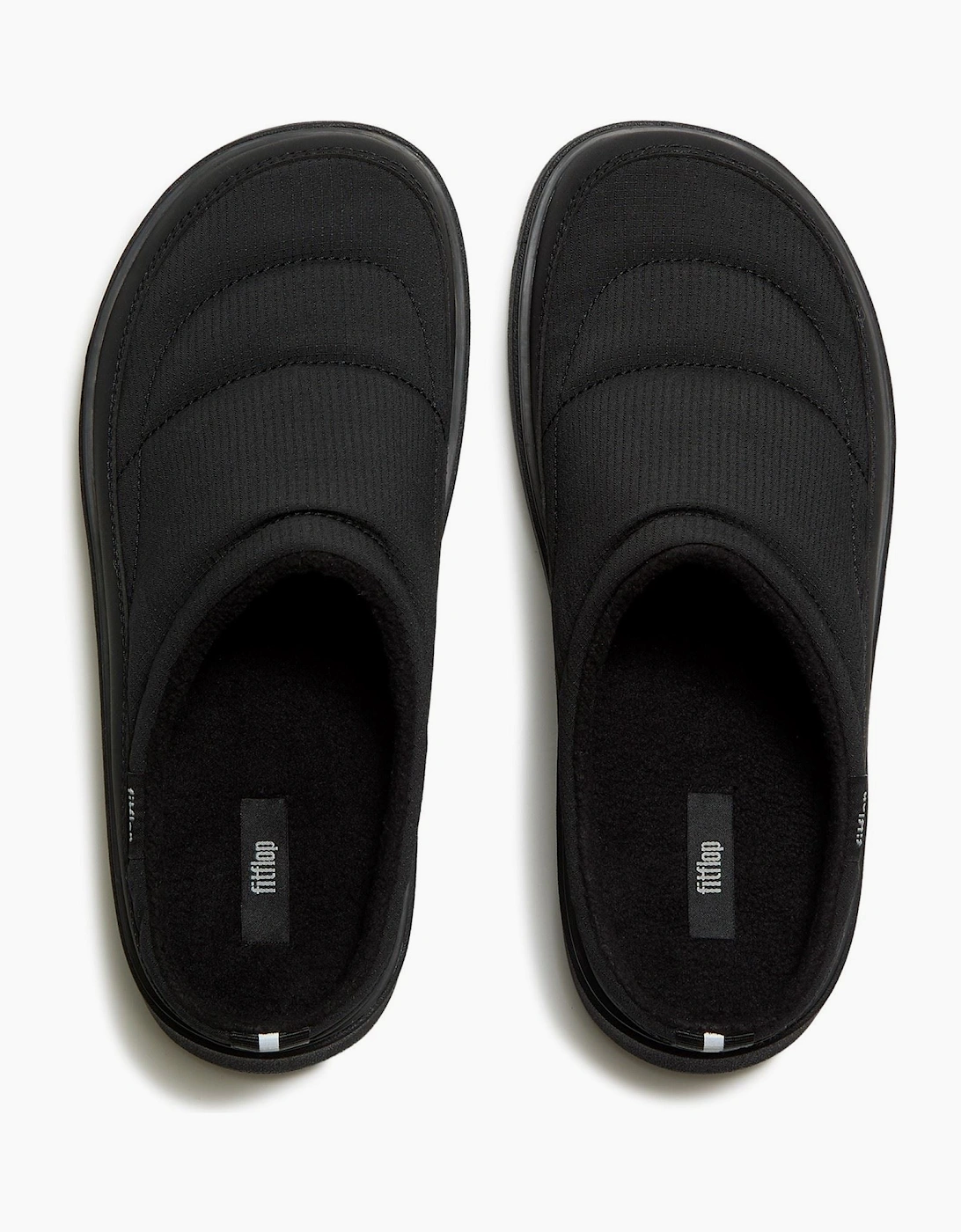 Fitflop Gen-FF Padded Polyester Women's All Black Mules