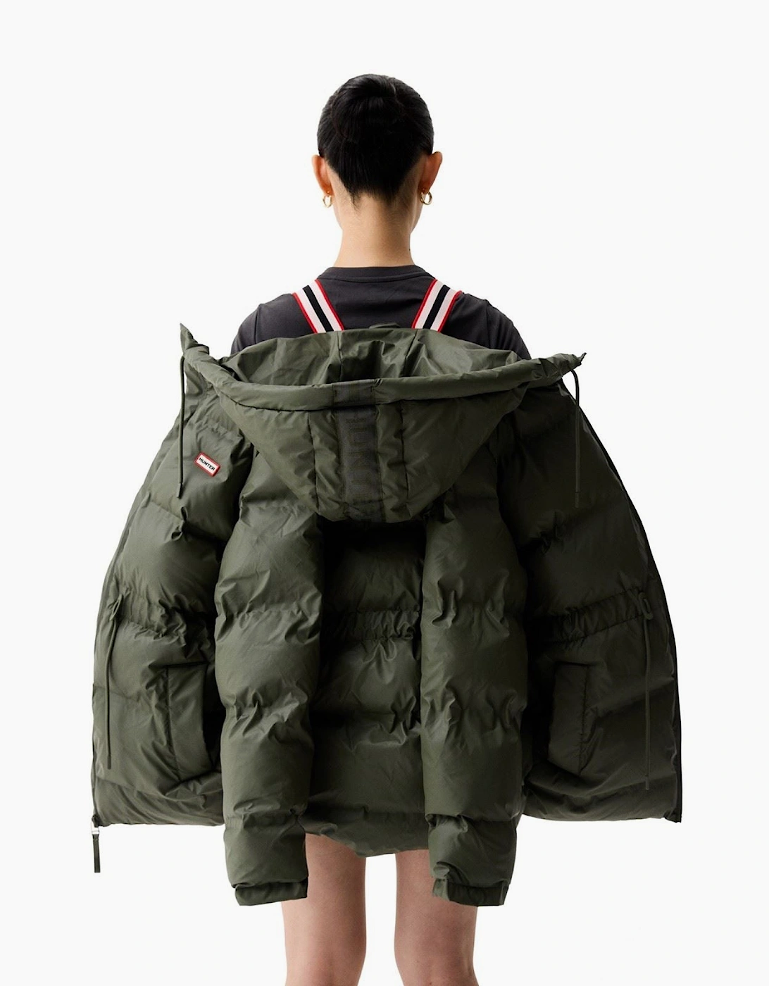 Hunter Lemhi Women's Green Puffer Jacket