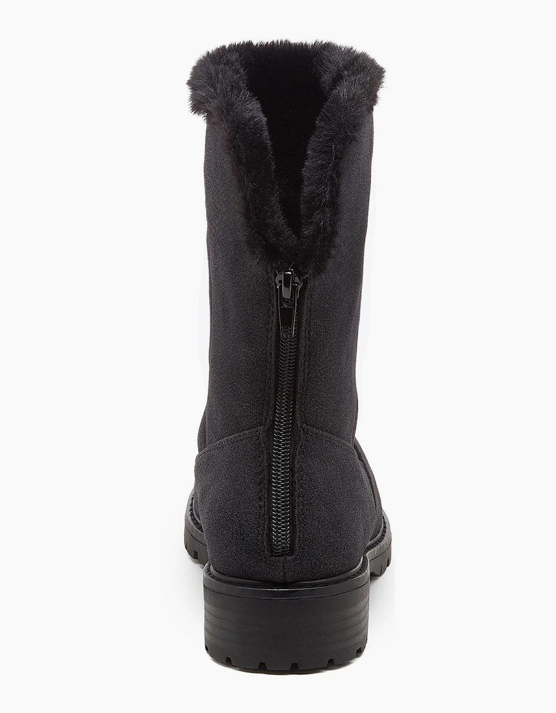 Rocket Dog Niche Aurora Polyurethane Women's Black Winter Mid Calf Boots