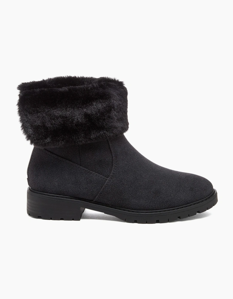 Rocket Dog Niche Aurora Polyurethane Women's Black Winter Mid Calf Boots