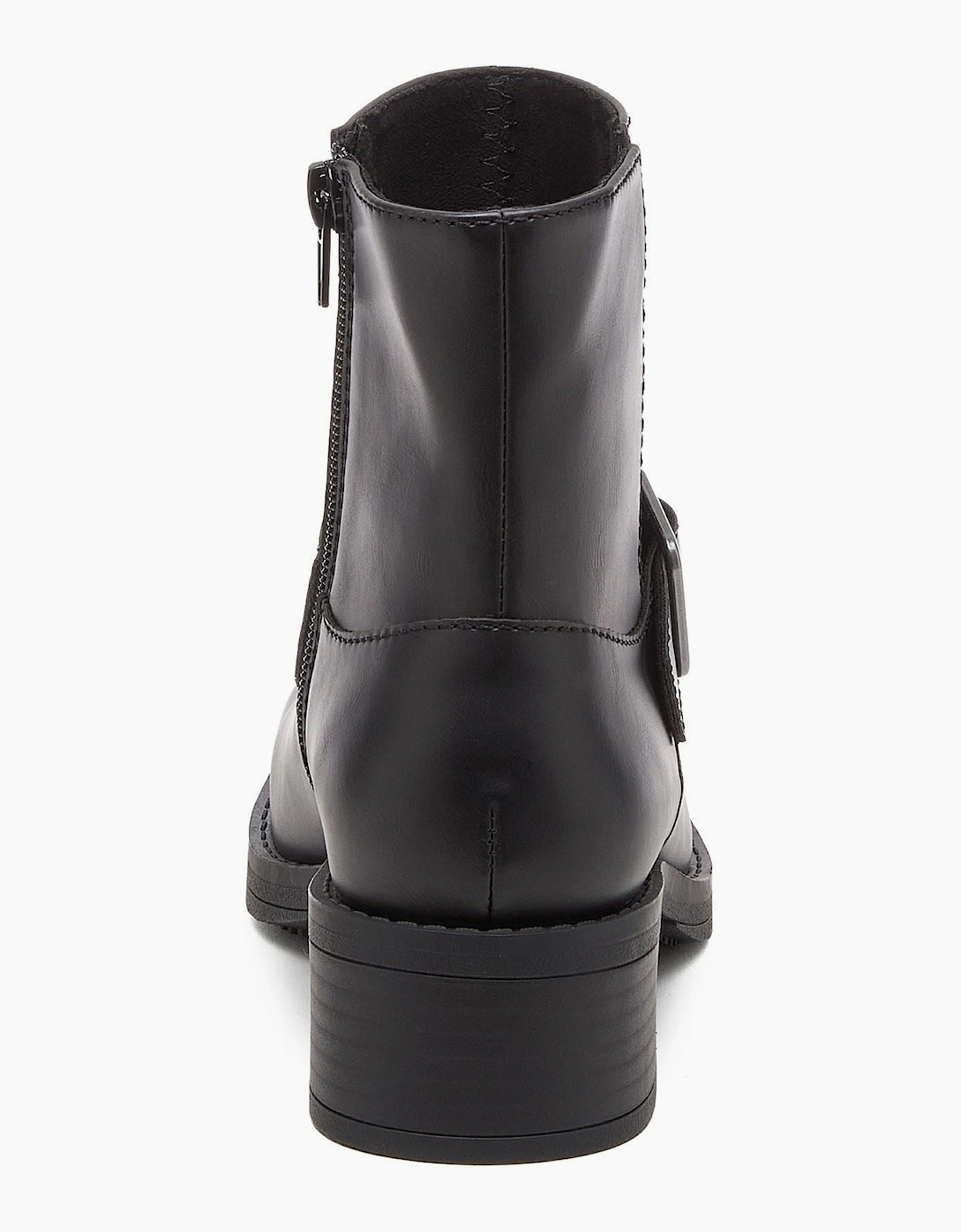Rocket Dog Freddie Titan Polyurethane Women's Black Heeled Ankle Boots