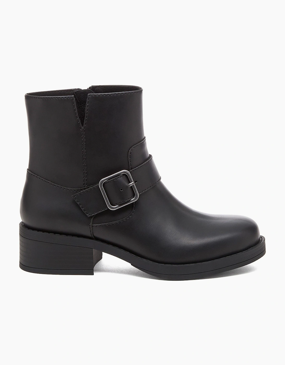 Rocket Dog Freddie Titan Polyurethane Women's Black Heeled Ankle Boots