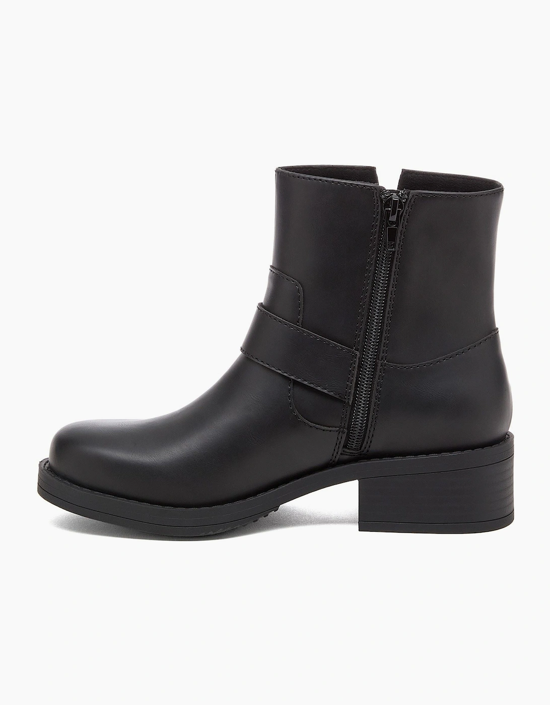 Rocket Dog Freddie Titan Polyurethane Women's Black Heeled Ankle Boots