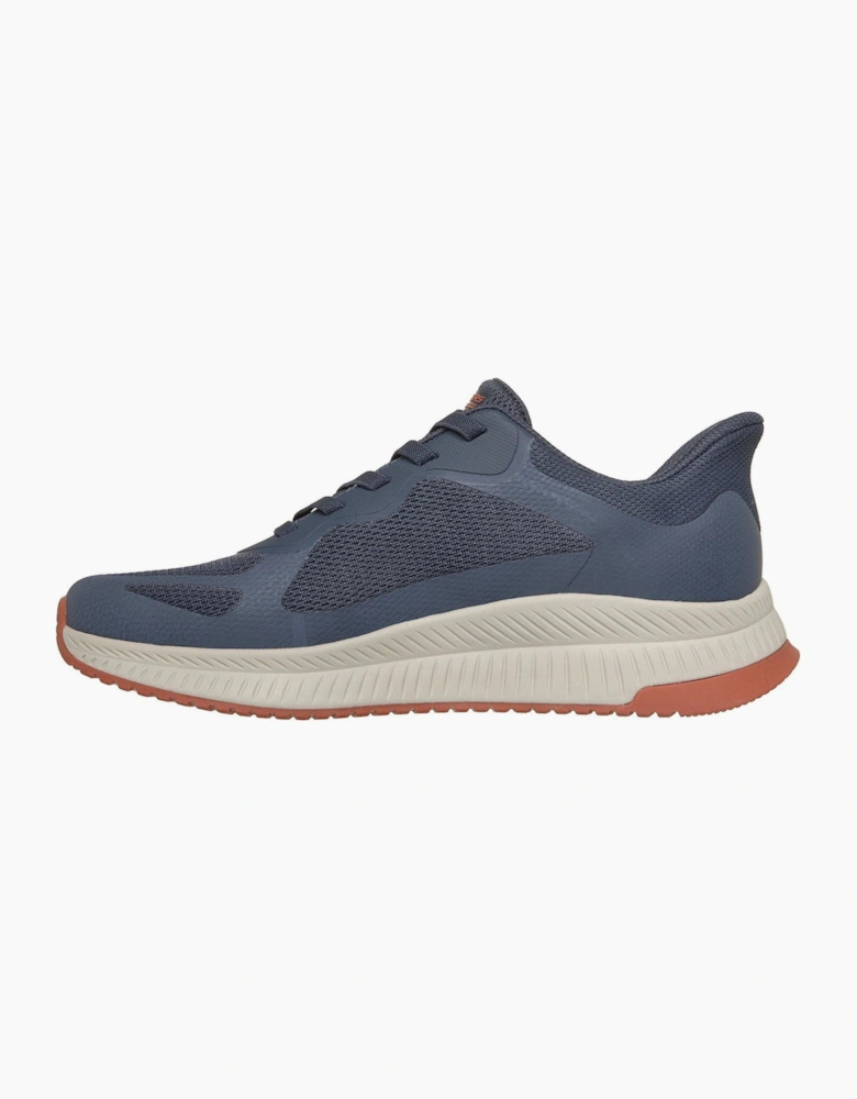 Skechers BOBS Sport Squad Chaos 4 Men's Navy/Orange Trainers
