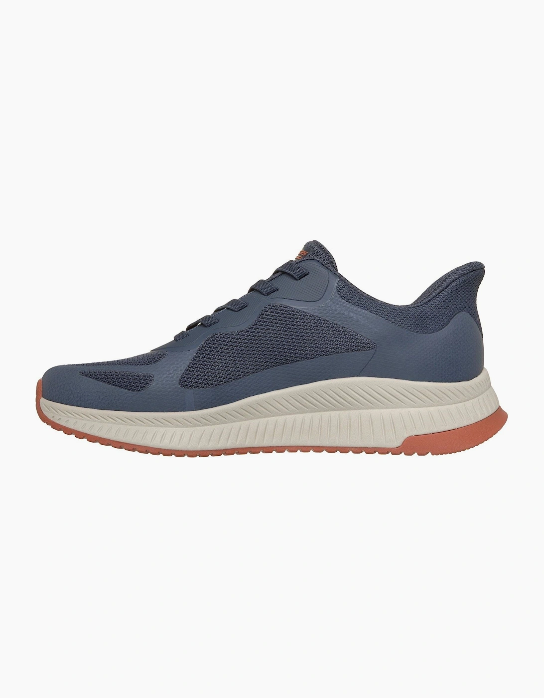 Skechers BOBS Sport Squad Chaos 4 Men's Navy/Orange Trainers