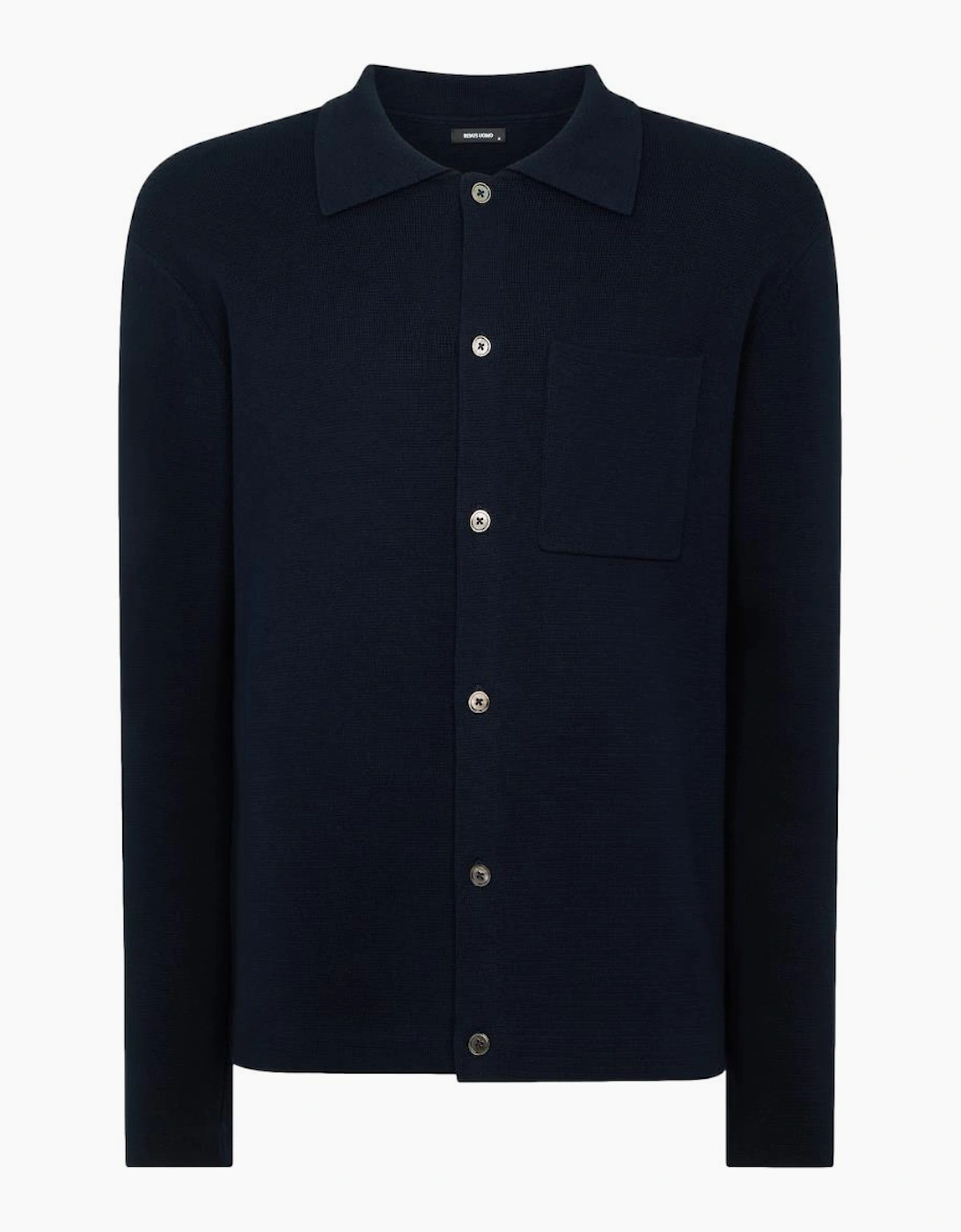 Remus Uomo Polo Cardigan 78 Navy