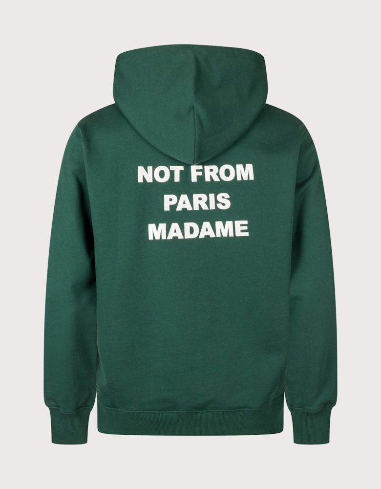 Relaxed Fit Bold Slogan Hoodie