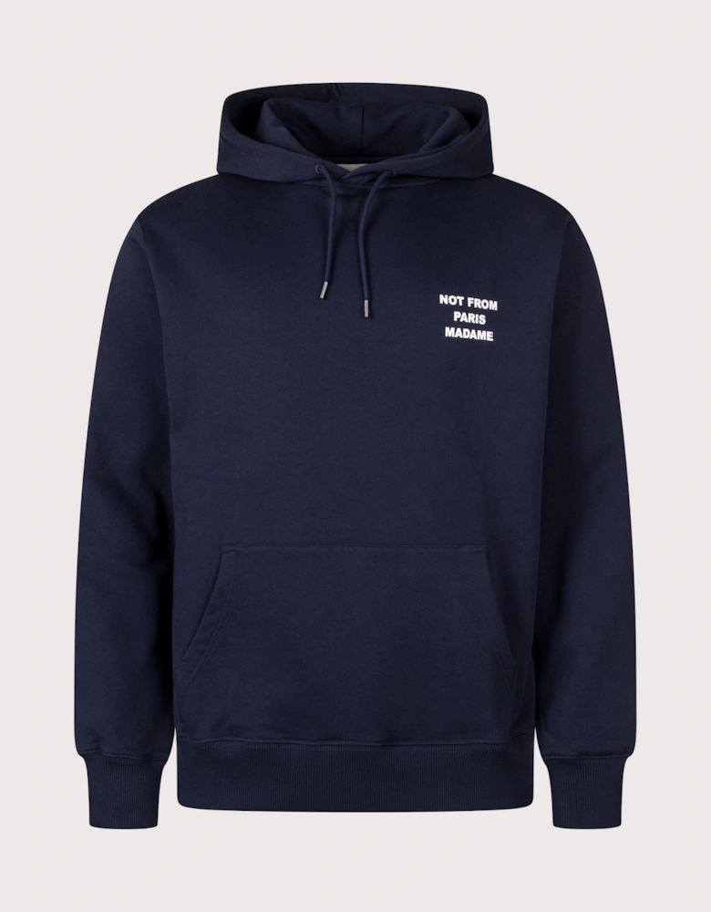 Relaxed Fit Bold Slogan Hoodie