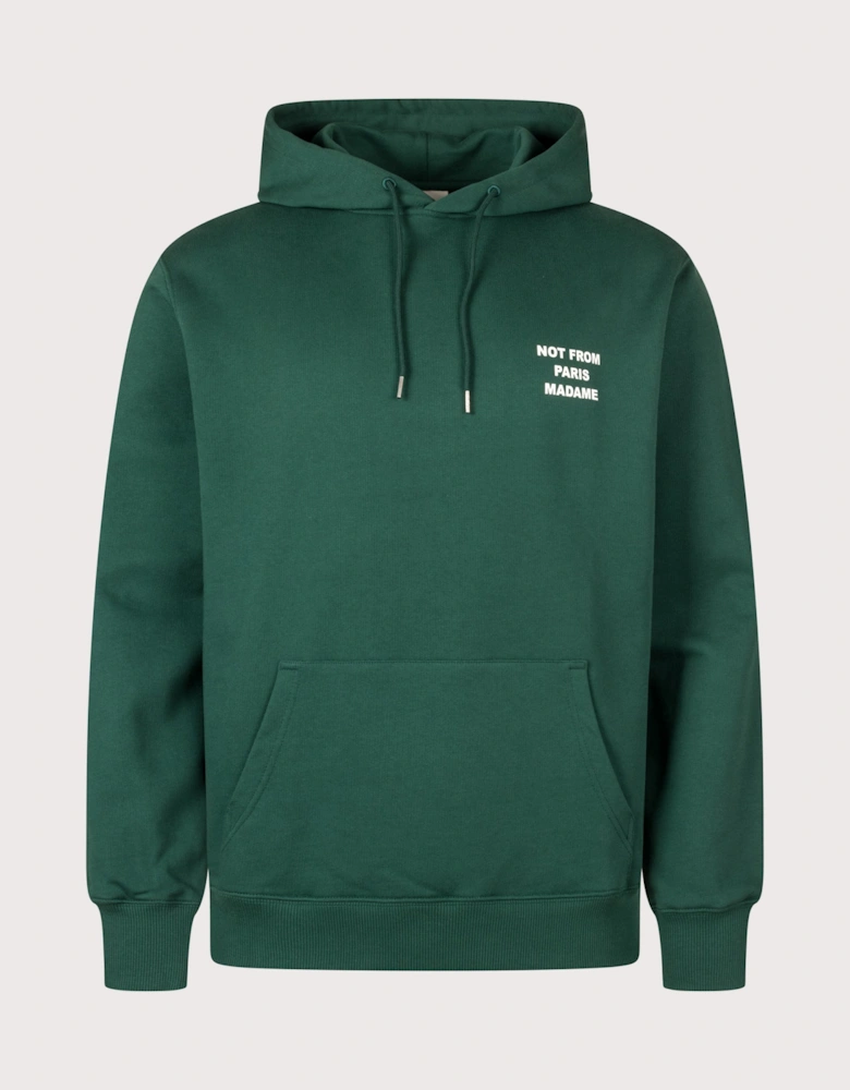Relaxed Fit Bold Slogan Hoodie