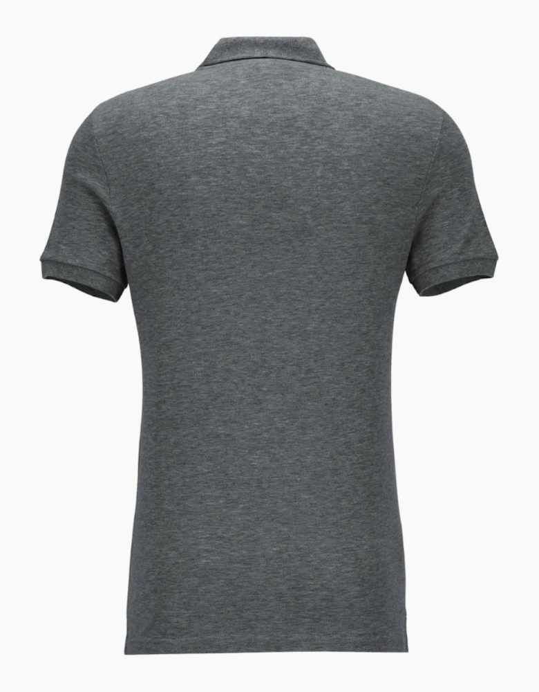 Lacoste Slim Fit Mouse Grey Pique Polo Shirt
