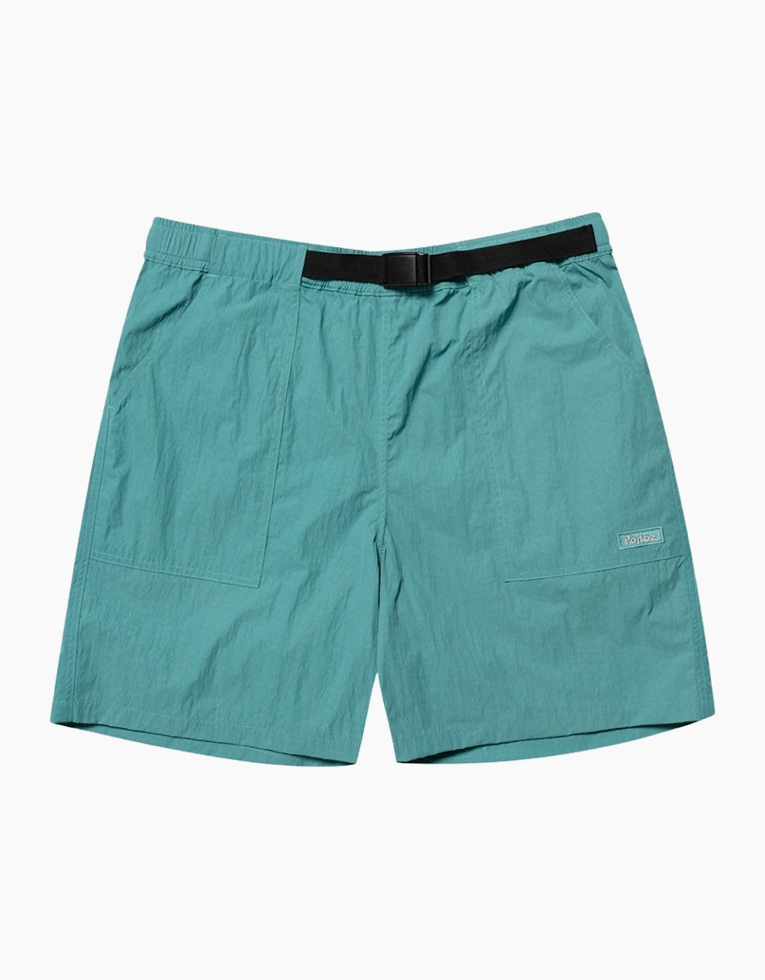 Parlez Cliff Shorts Leaf Turquoise Shorts