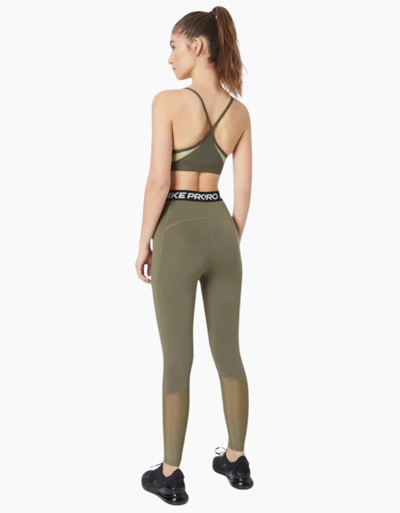 Nike Pro Tight Olive Green Leggings