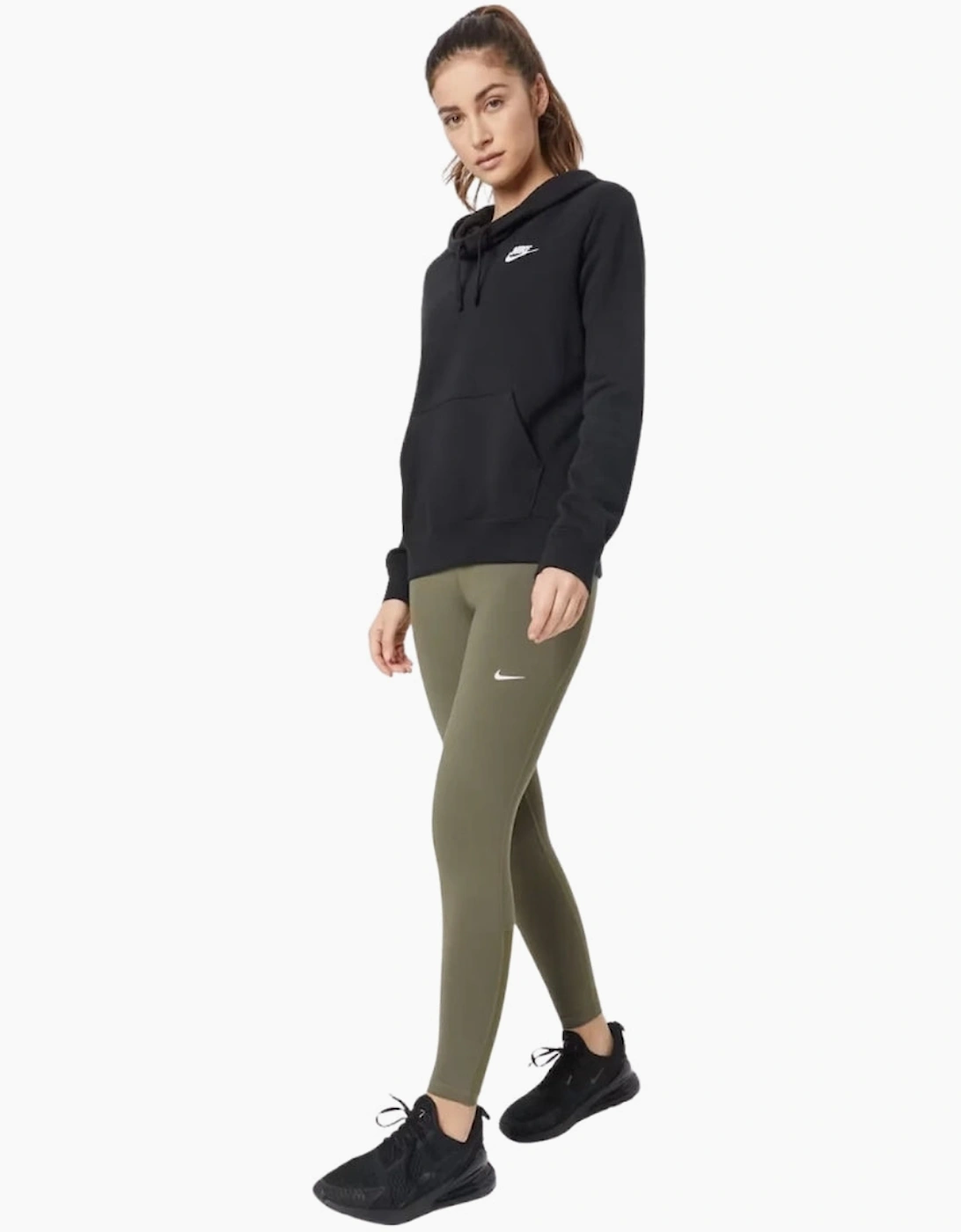 Nike Pro Tight Olive Green Leggings
