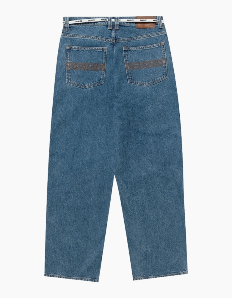 Parlez Indy Denim Mid Indigo Blue Jeans