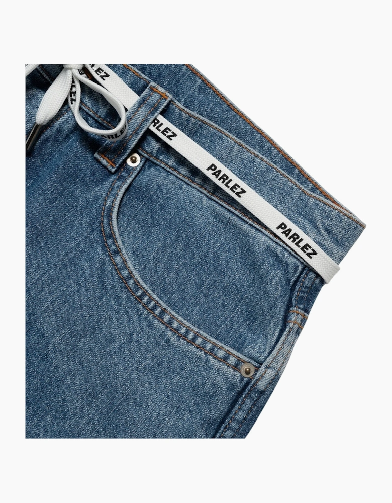Parlez Indy Denim Mid Indigo Blue Jeans