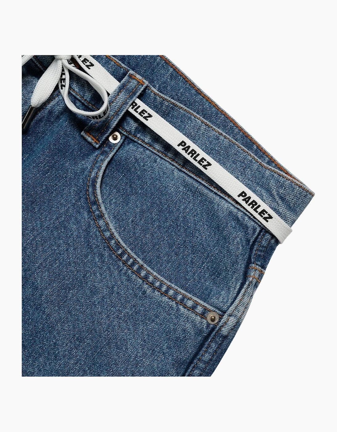 Parlez Indy Denim Mid Indigo Blue Jeans