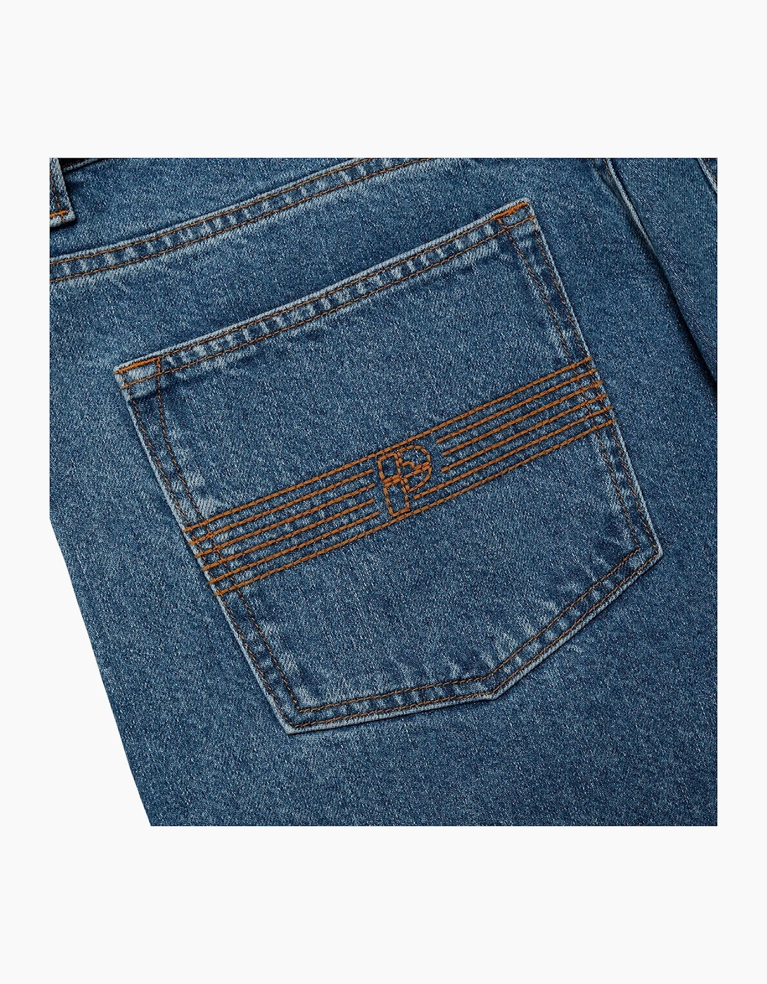 Parlez Indy Denim Mid Indigo Blue Jeans