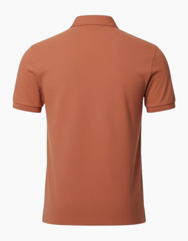Lacoste Classic Fit Original L12.12 Terracotta Brown Polo Shirt