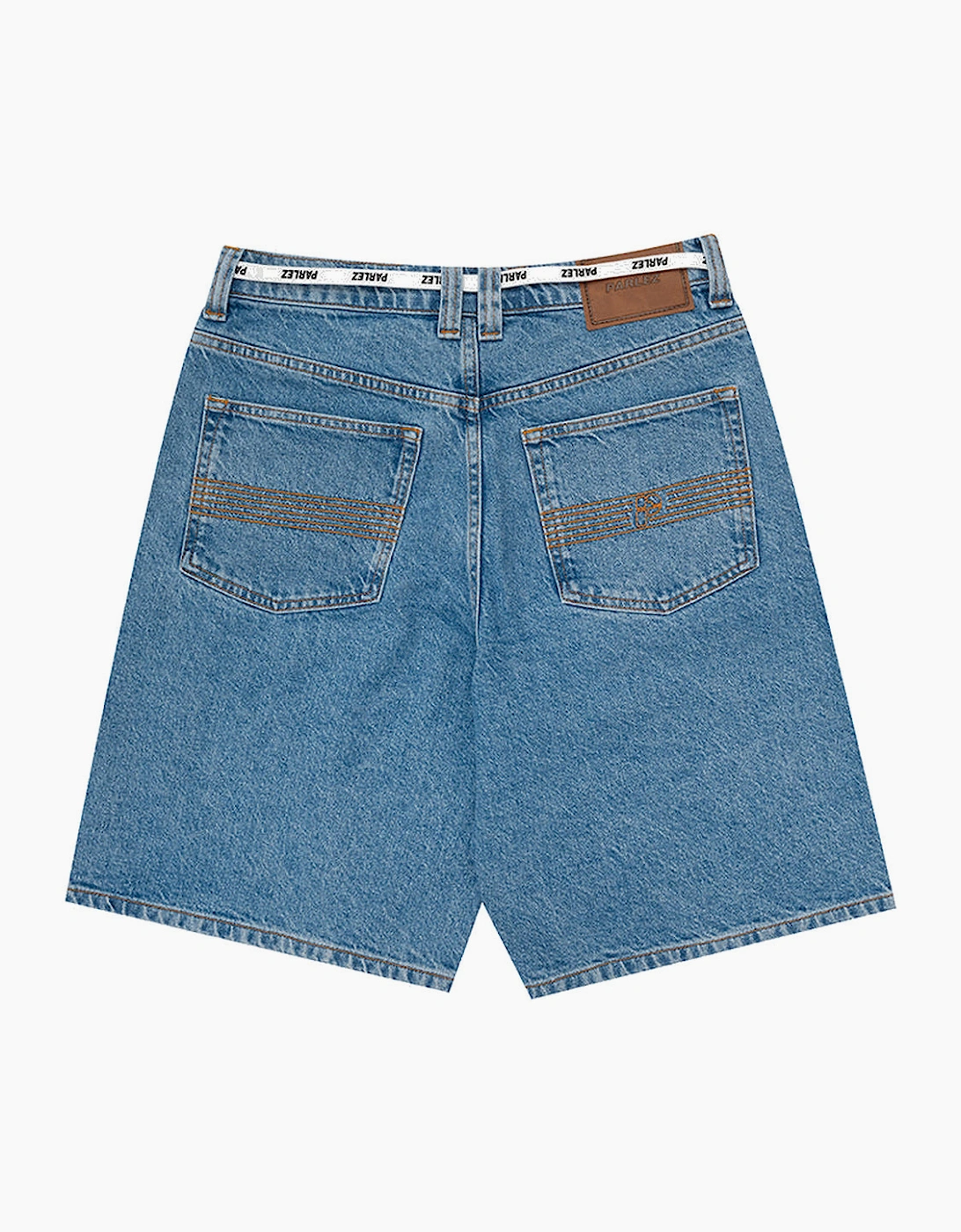 Parlez Light indigo Wash Serge Shorts