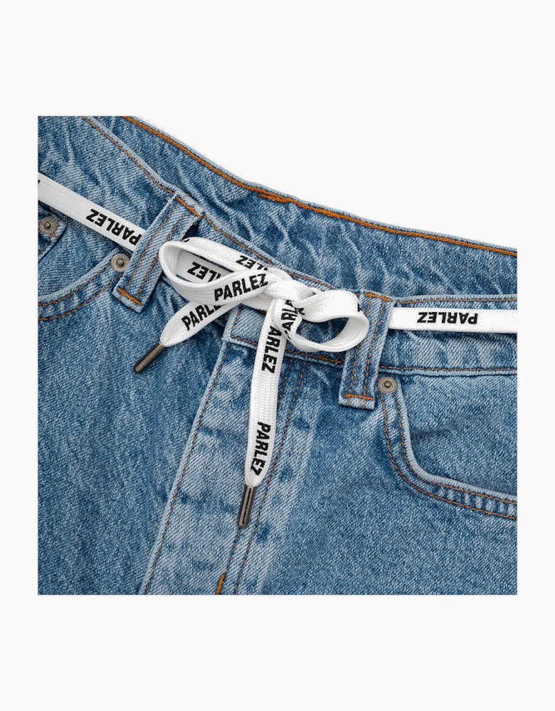 Parlez Light indigo Wash Serge Shorts