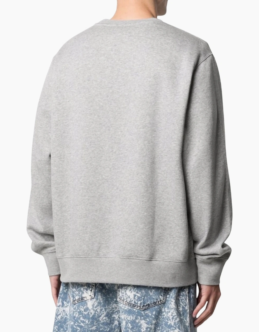 Nike Logo Crewneck Grey Sweater