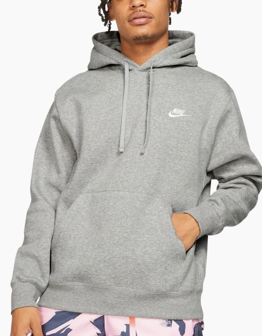 Nike Sportswear Club Fleece Grey Hoodie