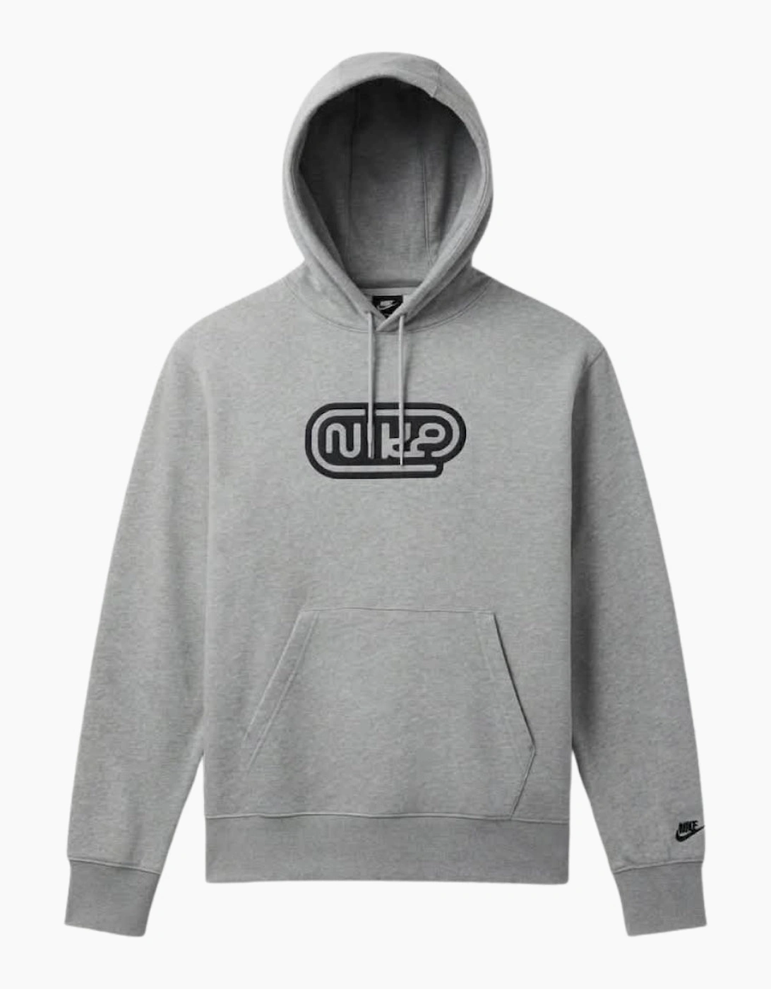 Nike Club Pullover French Terry Grey Hoodie