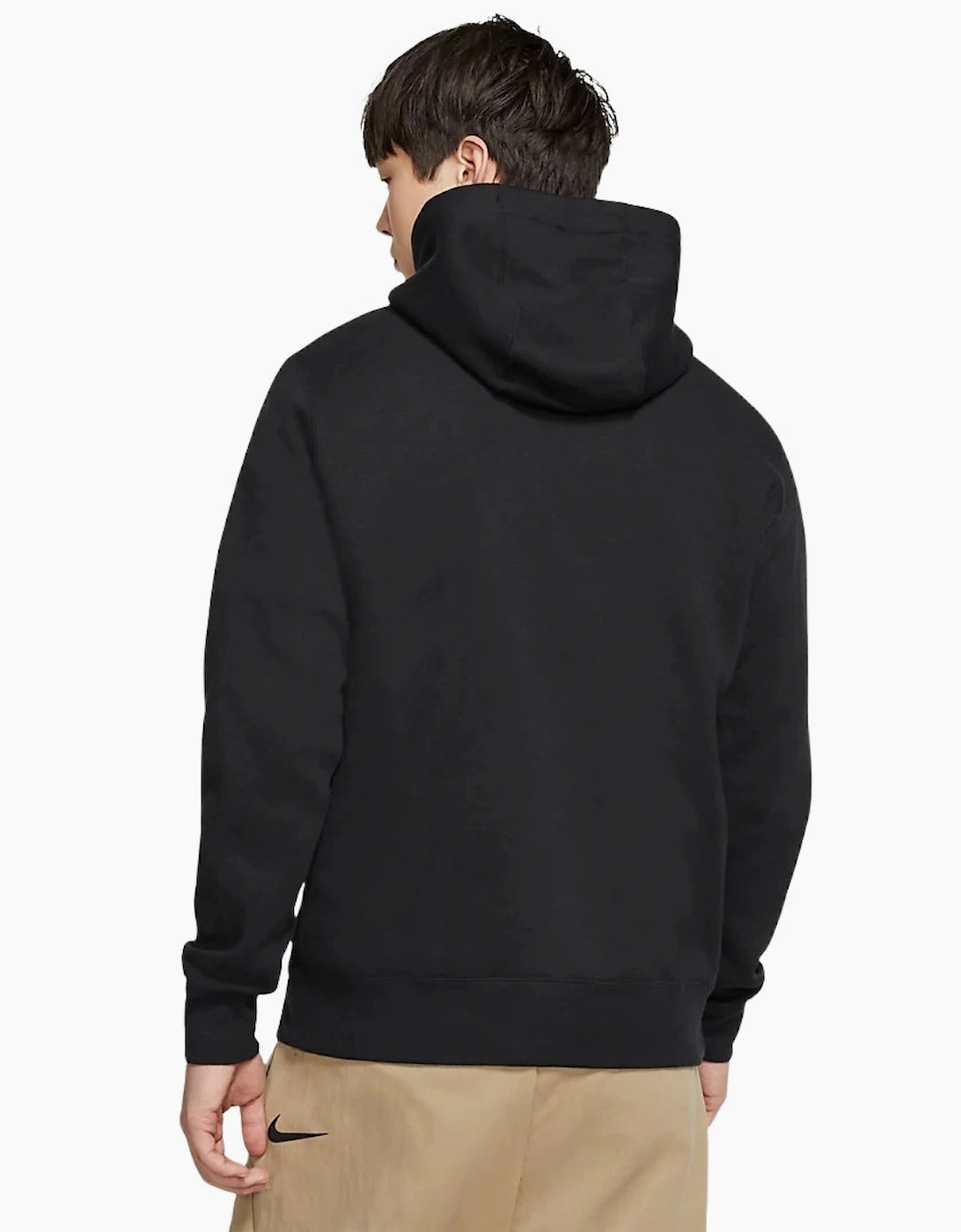 Nike Sportswear Club Fleece Pullover Black Hoodie