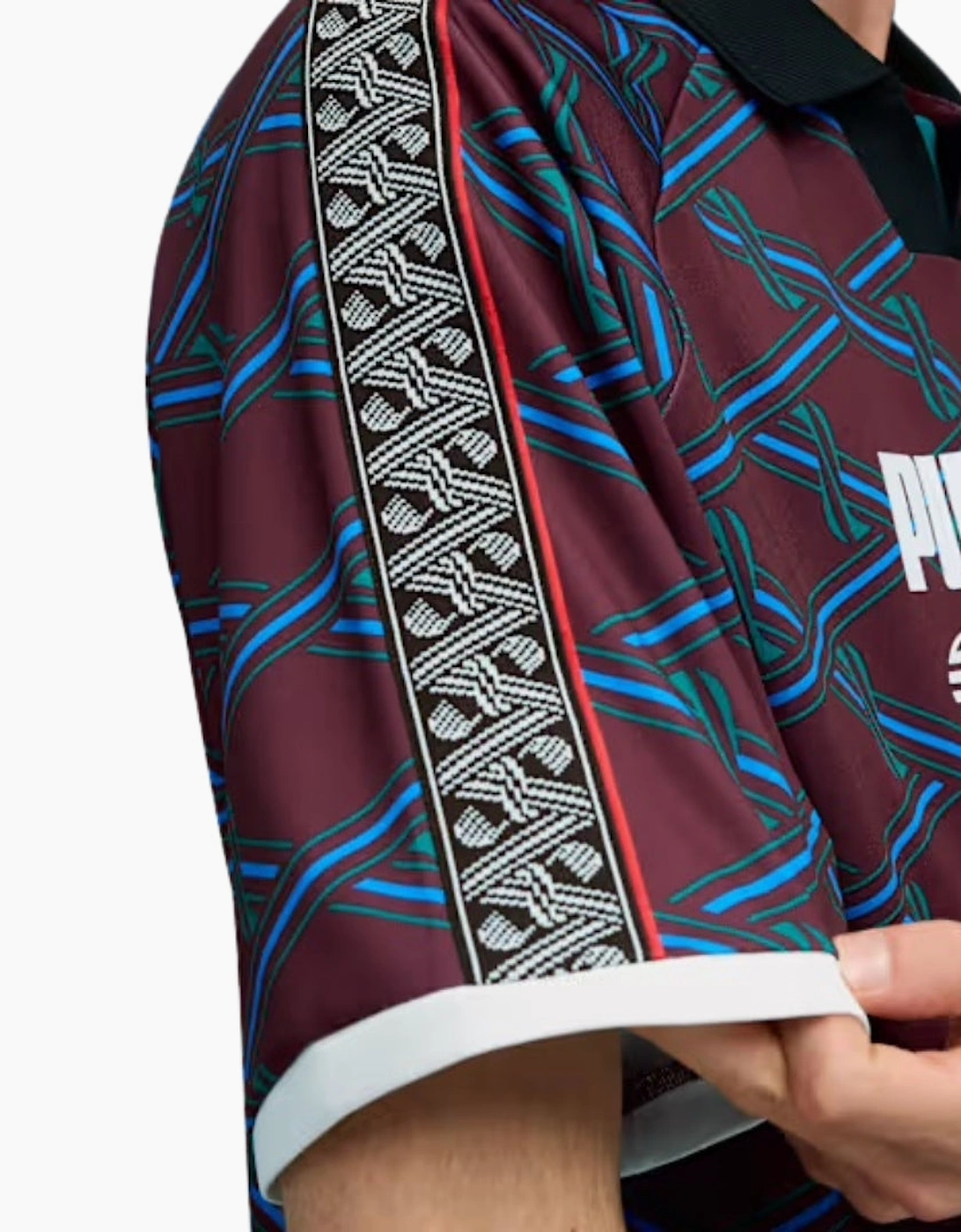 Puma King Ruby Shimmer Jersey Top