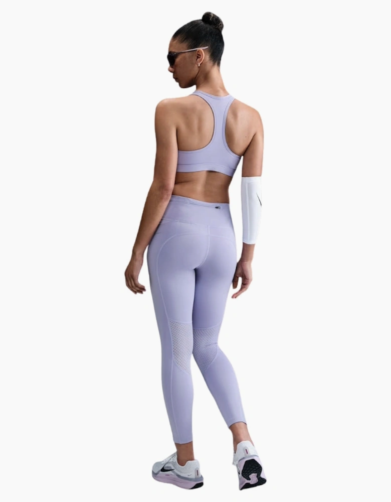 Nike Fast Mid Rise 7/8 Purple Leggings