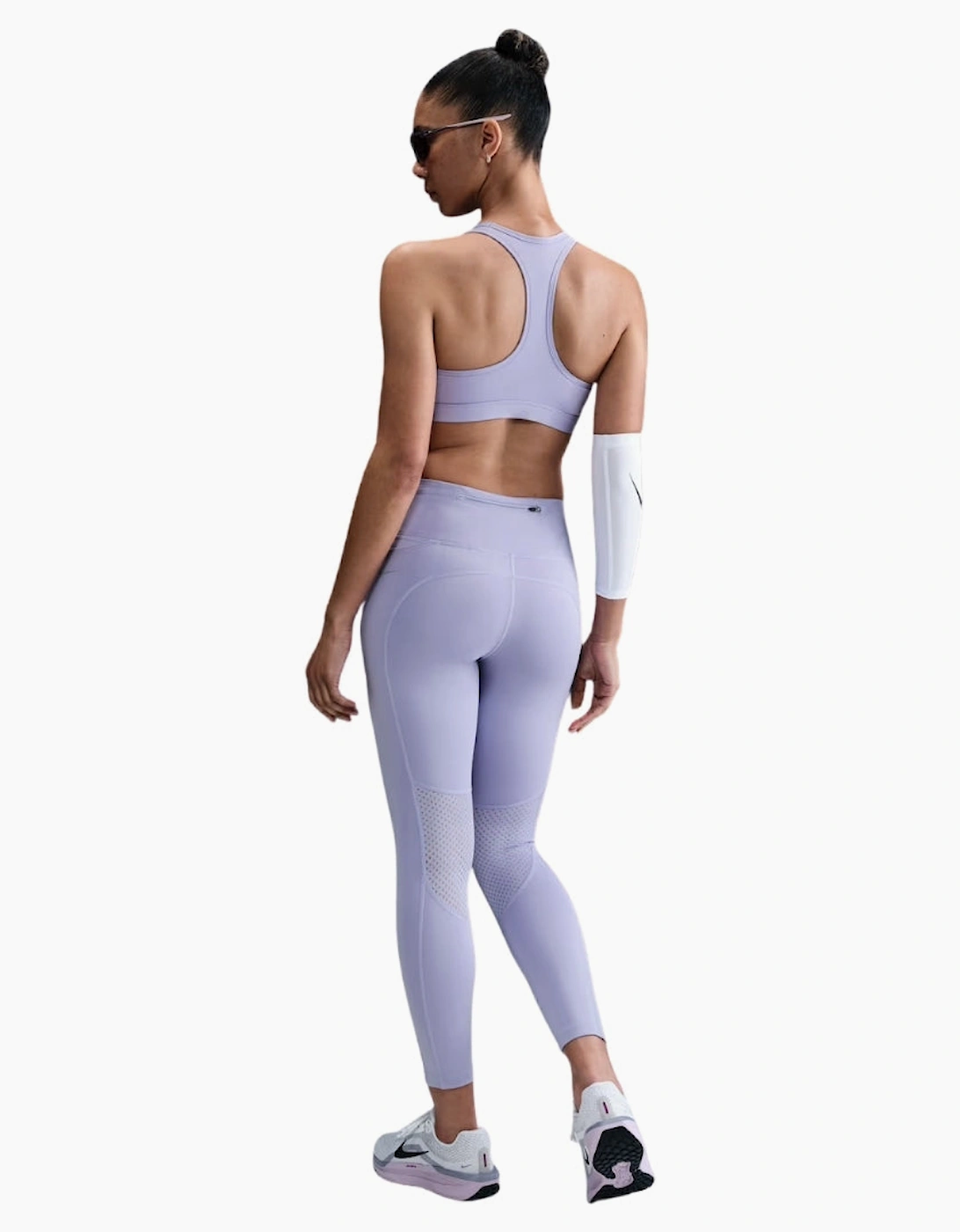 Nike Fast Mid Rise 7/8 Purple Leggings
