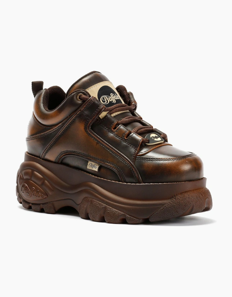 Buffalo Browning Vintage Women's Brown Trainers