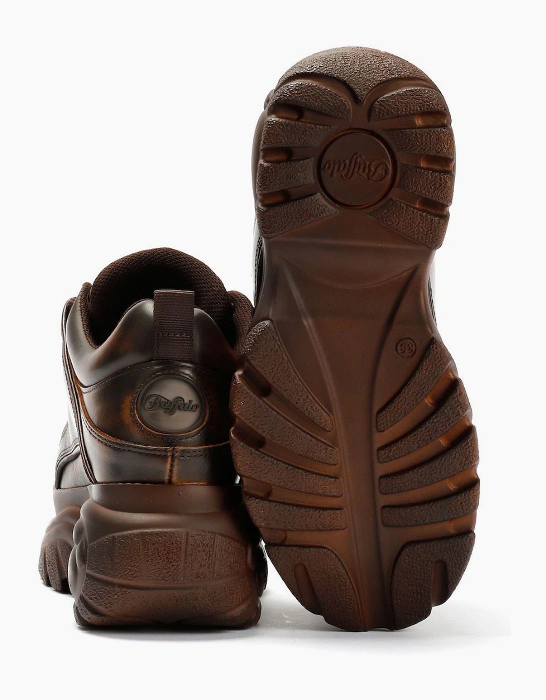 Buffalo Browning Vintage Women's Brown Trainers