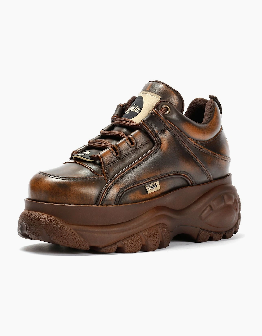 Buffalo Browning Vintage Women's Brown Trainers