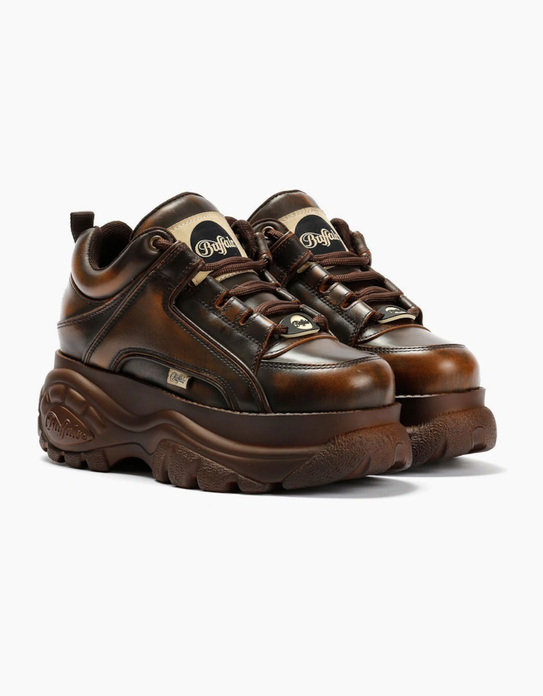 Buffalo Browning Vintage Women's Brown Trainers