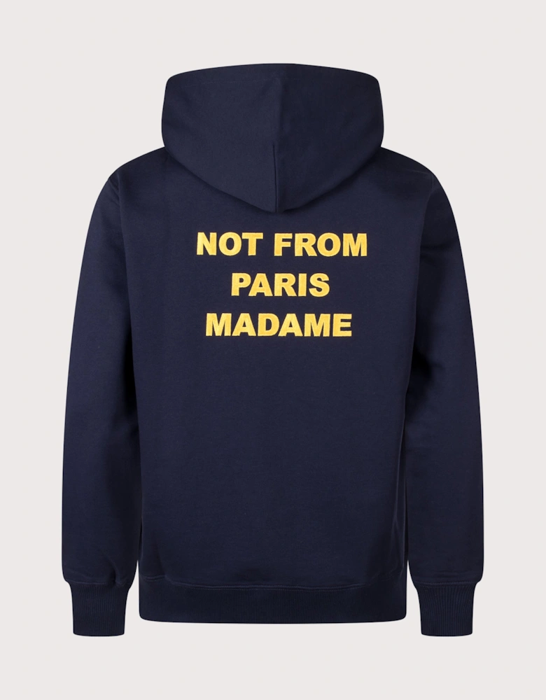 Relaxed Fit Bold Slogan Hoodie